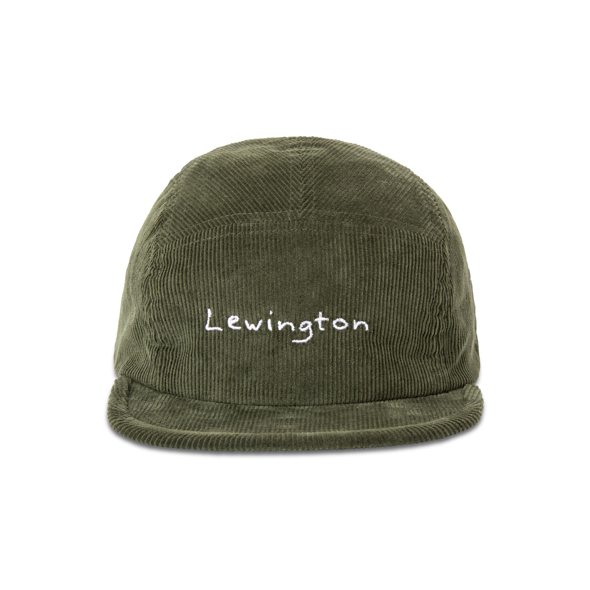 Khaki Green Corduroy Hat