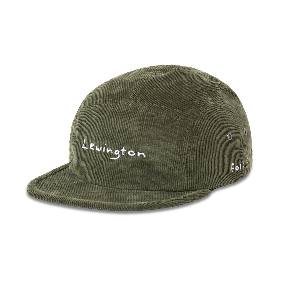 Khaki Green Corduroy Hat