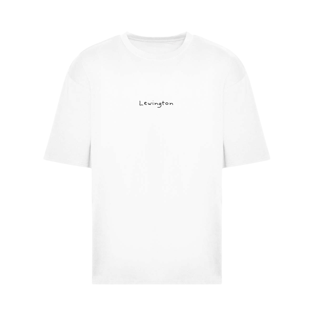 Skwirl Printed Tee in White